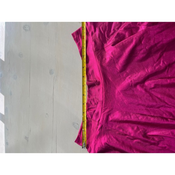 NEW WITH TAGS!‎ Kate Kasin Skirt Womens M Pink Metallic Pleated Mini Party Dance - Picture 4 of 7